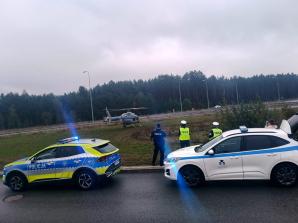 [VIDEO] Takie połączenie sił, więc nie mogło się nie udać - transport serca do Wrocławia mimo warunków pogodowych