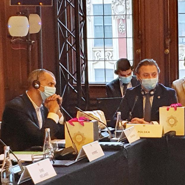 Wiceminister Bartosz Grodecki wziął udział w posiedzeniu Rady JHA w Lille. Zostały poruszone kwestie ostatnich wydarzeń w Afganistanie i na Białorusi
